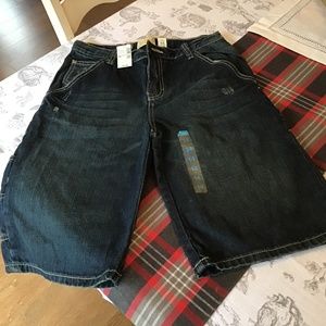 Brand new Boys size 14 denim shorts